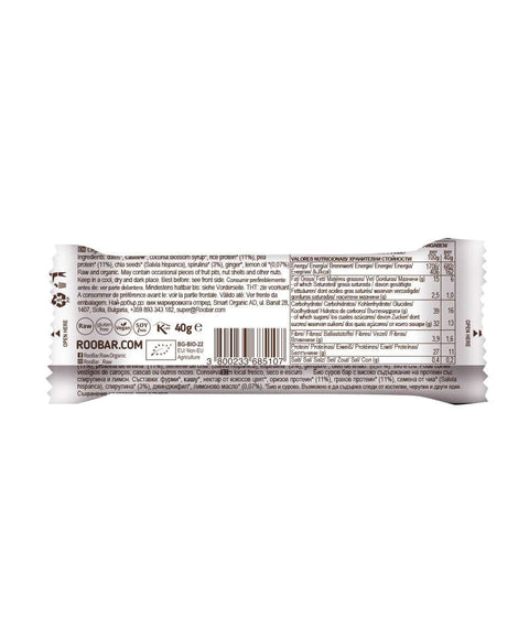 Bio protein spirulina és citromszelet