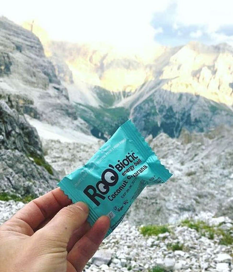 Bio kókusz- és guaranagolyó élő kultúrákkal