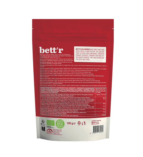 BIO Goji bogyók