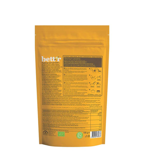 Bio vaníliás puding mix