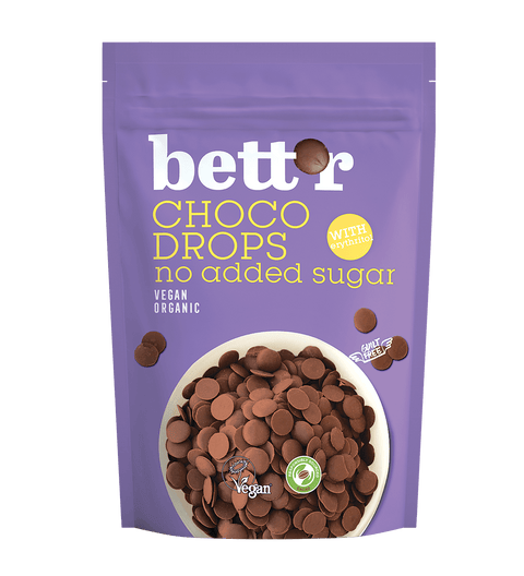 BIO Choco cseppek, hozzáadott cukor nélkül