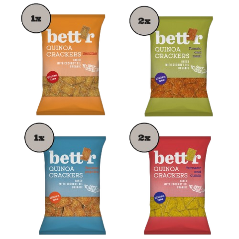 Bio quinoa keksz doboz keverék, gluténmentes