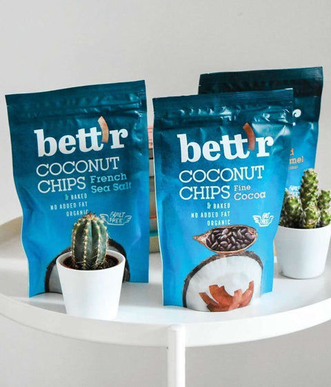 Bio kókusz chips francia tengeri só