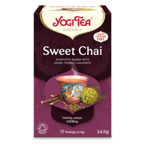 Organic Sweet Chai Tea, Yogi Tea