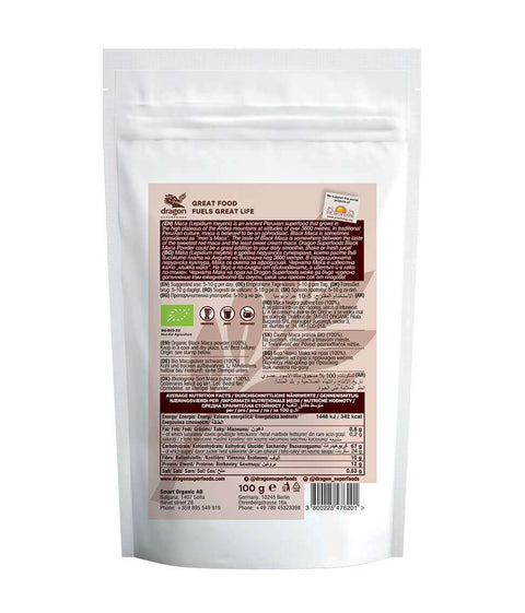 Bio Maca Black nyers por