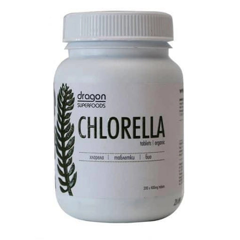 Organic Chlorella, tablets, Dragon Superfoods, 80 g