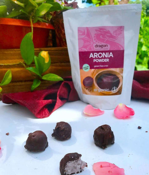Organikus aronia por