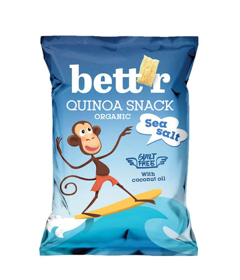 Organic Quinoa Snacks tengeri só