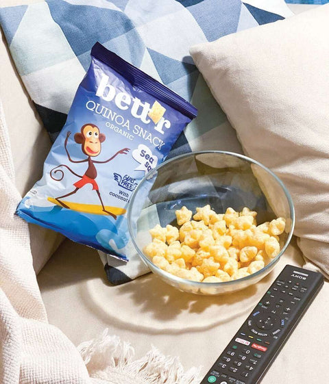 Organic Quinoa Snacks tengeri só
