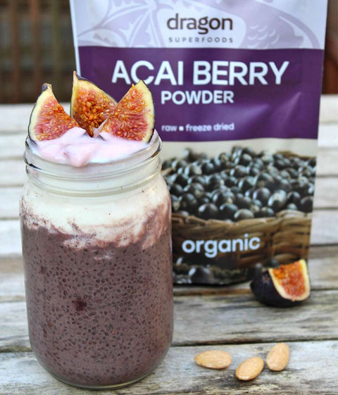 Organikus acai bogyó por
