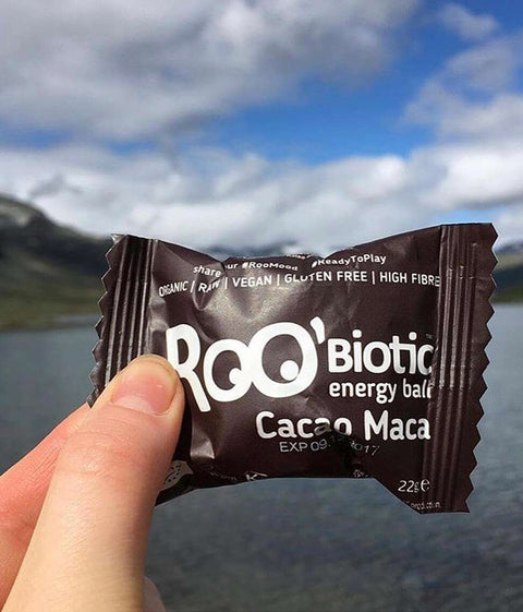 Bio kakaó és maca golyó élő kultúrákkal