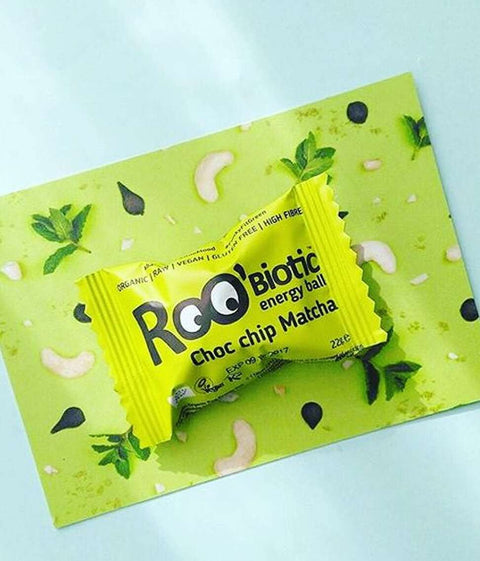 Bio Choc Chip & Matcha labda élő kultúrákkal
