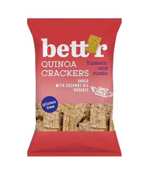 Bio keksz quinoa kurkumával és köménnyel