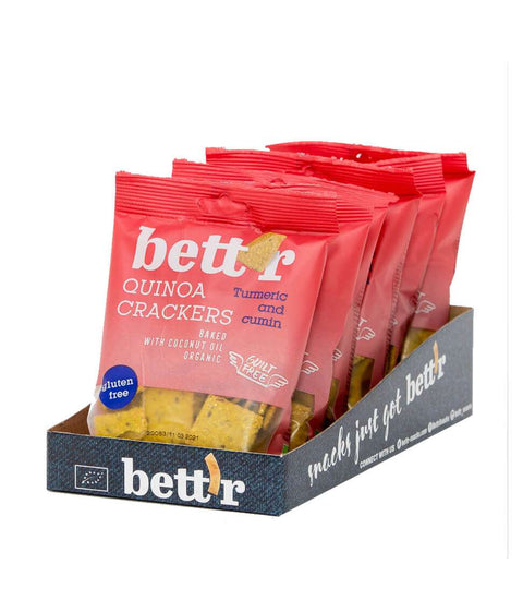 Bio keksz quinoa kurkumával és köménnyel