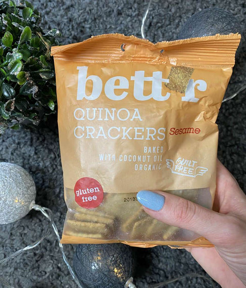 Bio quinoa szezám keksz