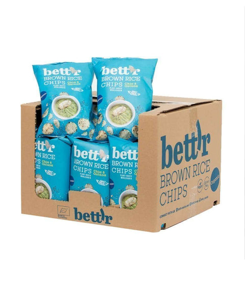 Bio barna rizs chips chiával és quinoával