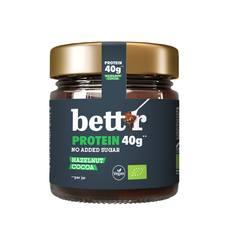 BIO Protein kenhető mogyoró és kakaó, hozzáadott cukor nélkül