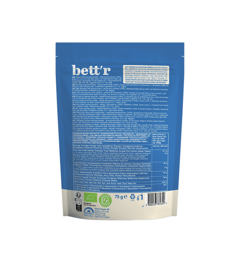 BIO kék spirulina por