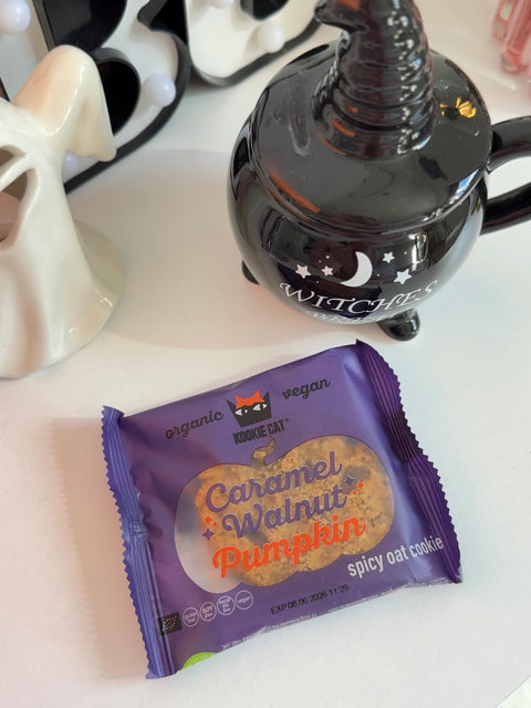 BIO őszi süti sütőtökkel és karamellizált dióval