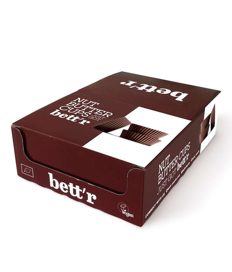 Organic Bett'r Nut Butter Cups Mix Box - mogyoró, mandula és földimogyoró