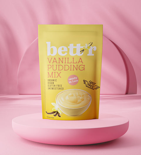 Bio vaníliás puding mix