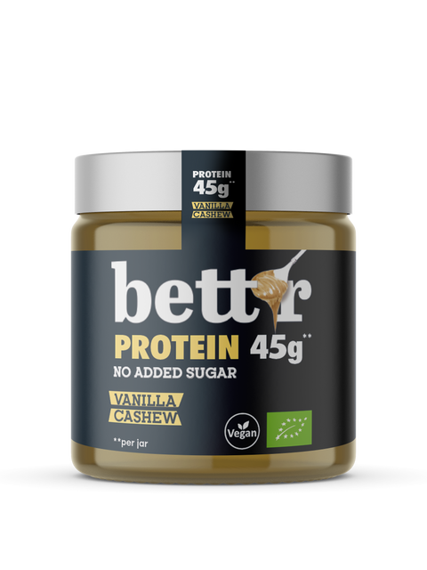 Organic Protein kenhető kesudióval és vaníliával, hozzáadott cukor nélkül