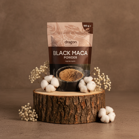Bio Maca Black nyers por
