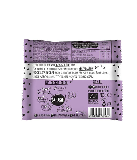 BIO Cookie Choc chips és mogyoró