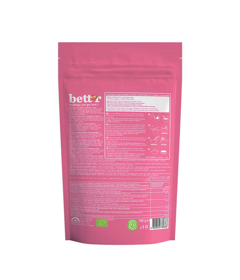 Bio eper puding keverék