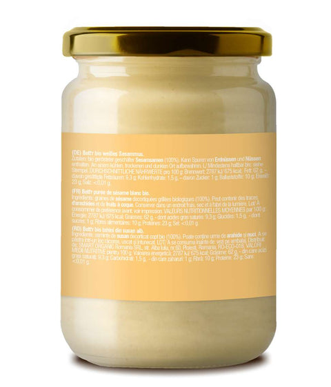 Bio fehér szezámmagos tahini