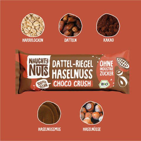 BIO Blanche datolyával Hazelnut Choco Crush