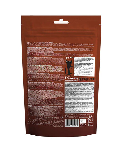 Organic Shareables Dupla csokis diós mini sütik