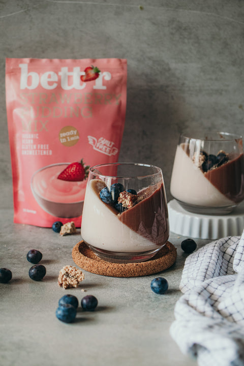 Bio eper puding keverék