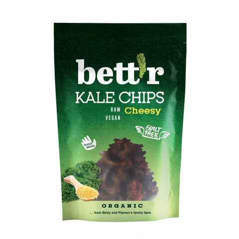 BIO kelkáposzta chips sajttal